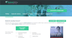 Desktop Screenshot of eskuvo24.hu